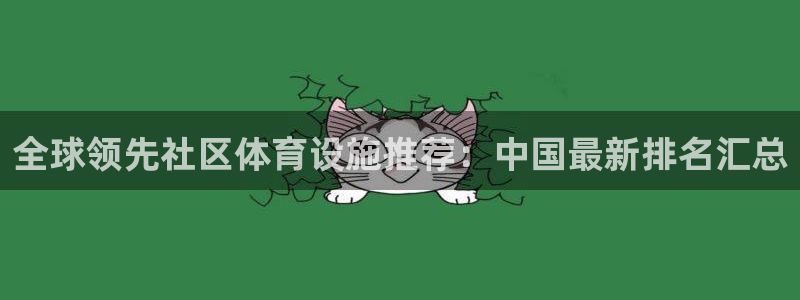 意昂体育4娱乐：全球领先社区体育设施推荐：中国最新排