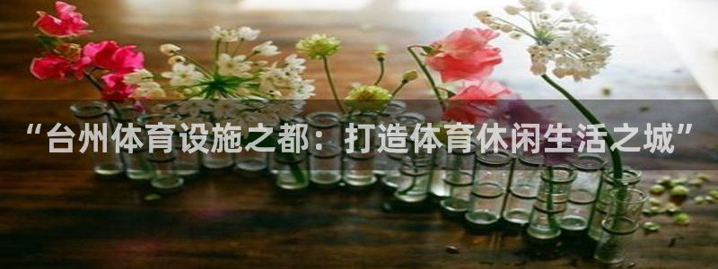 意昂4娱乐平台：“台州体育设施之都：打造体育休闲生活