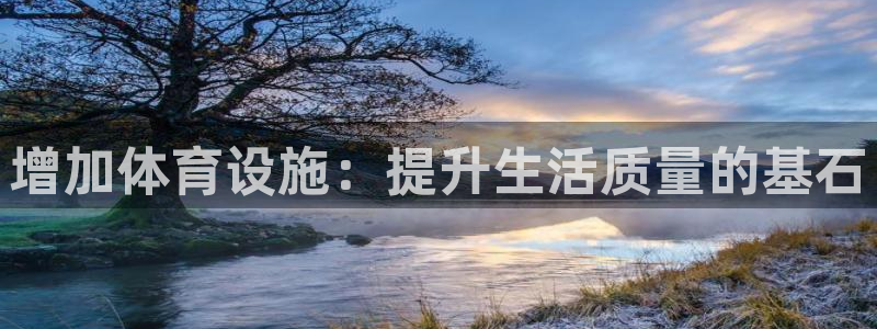 意昂体育4开户：增加体育设施：提升生活质量的基石